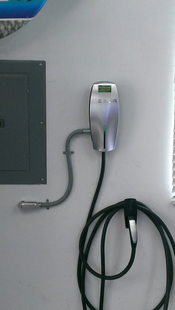 Cost to install a deals tesla charger at home